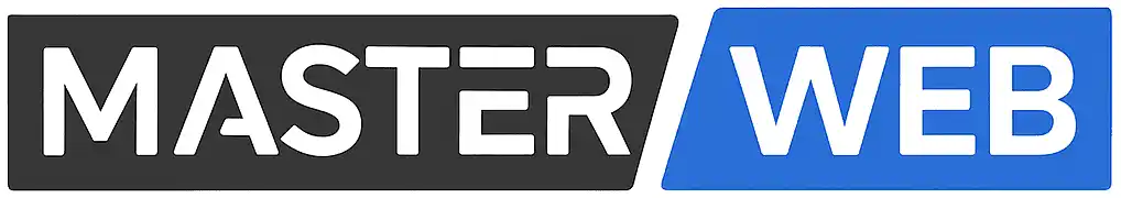 "Logo de Masterweb.digital - Especialistas en Diseño Web y Marketing Digital en Miami"